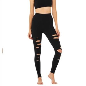 High-Waist Ripped Warrior Legging